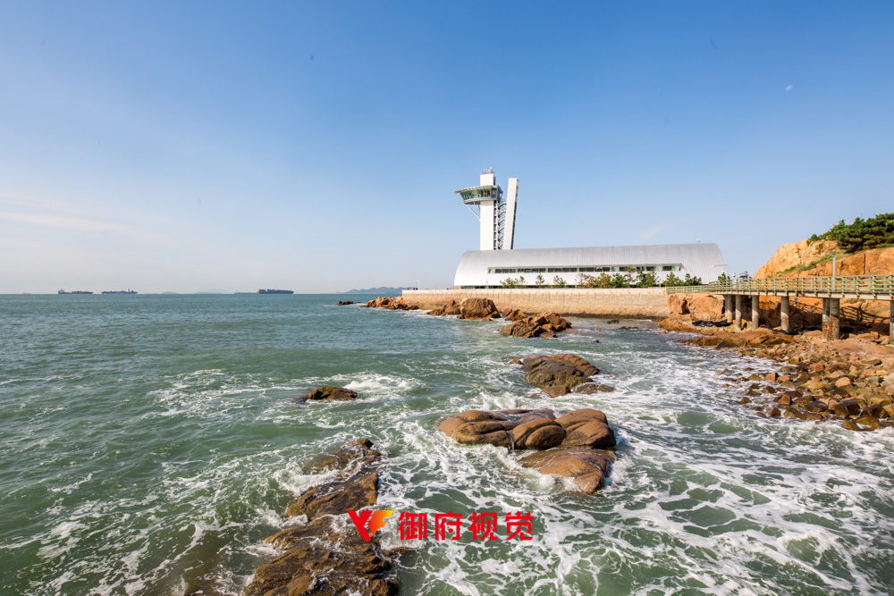 青岛城市广告航拍
