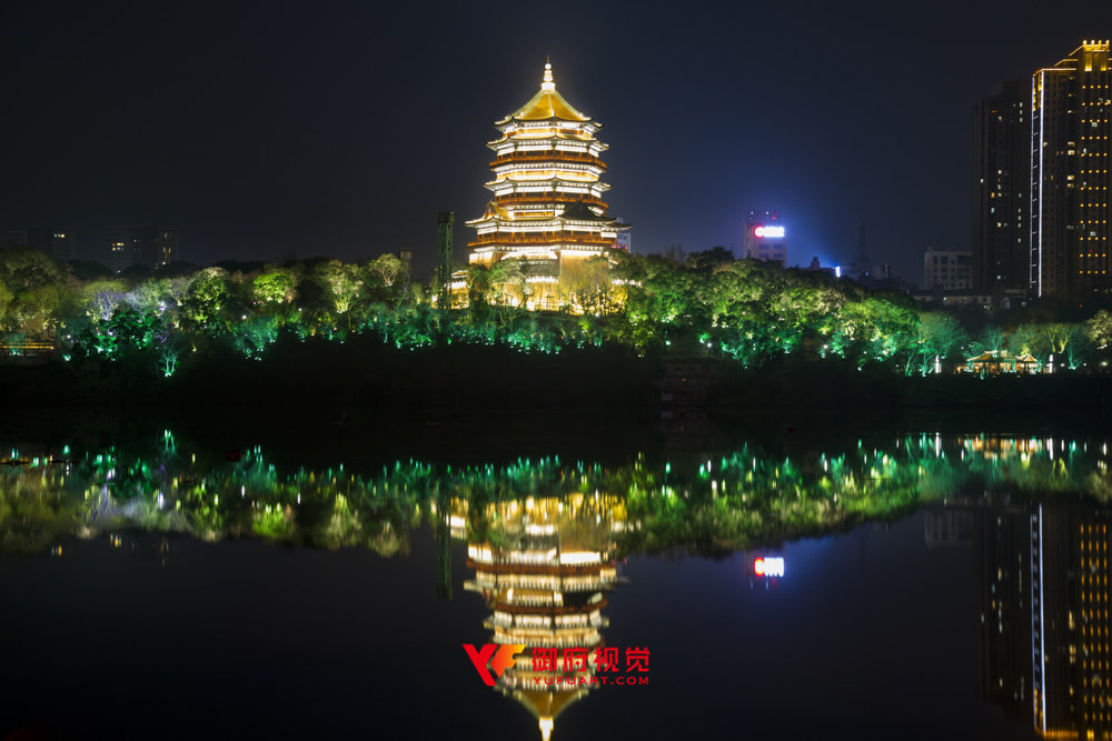 鹰潭北极阁航拍摄影
