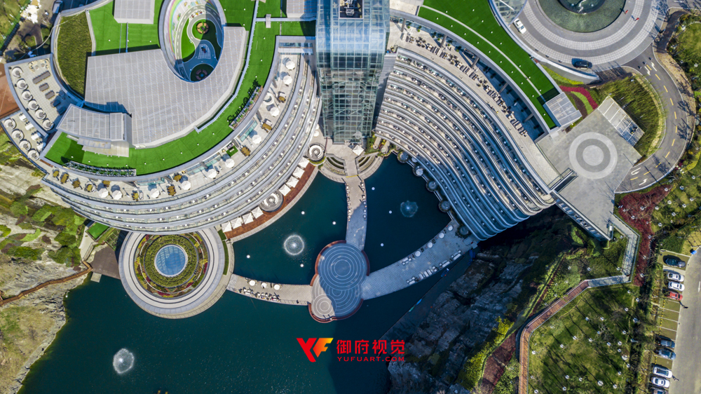 深坑酒店建筑摄影