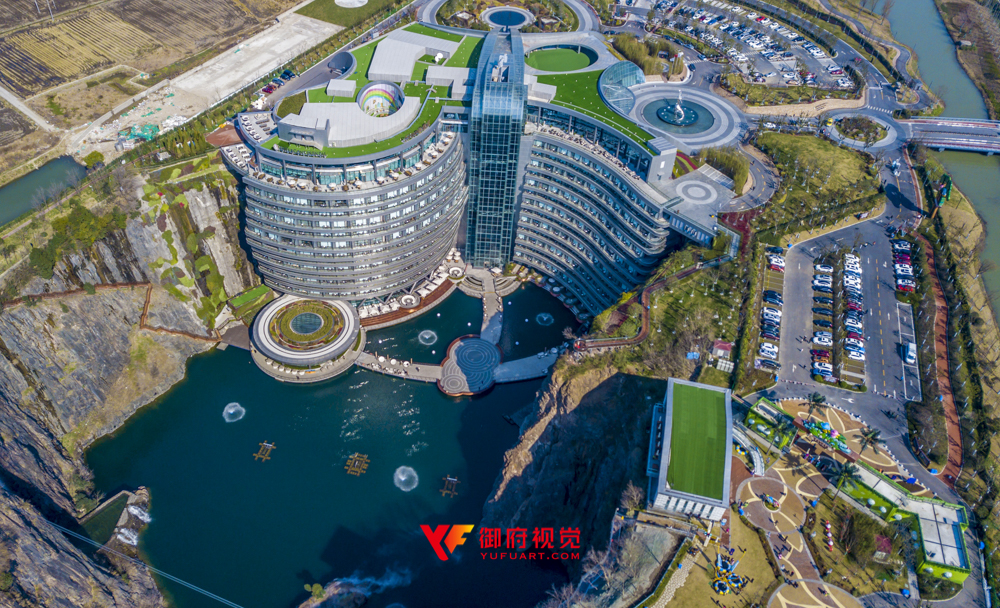 深坑酒店建筑摄影