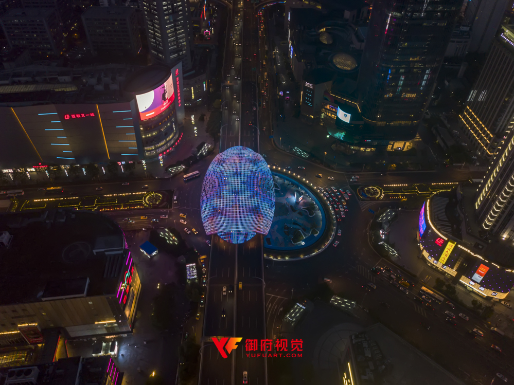 上海交通枢纽航拍摄影
