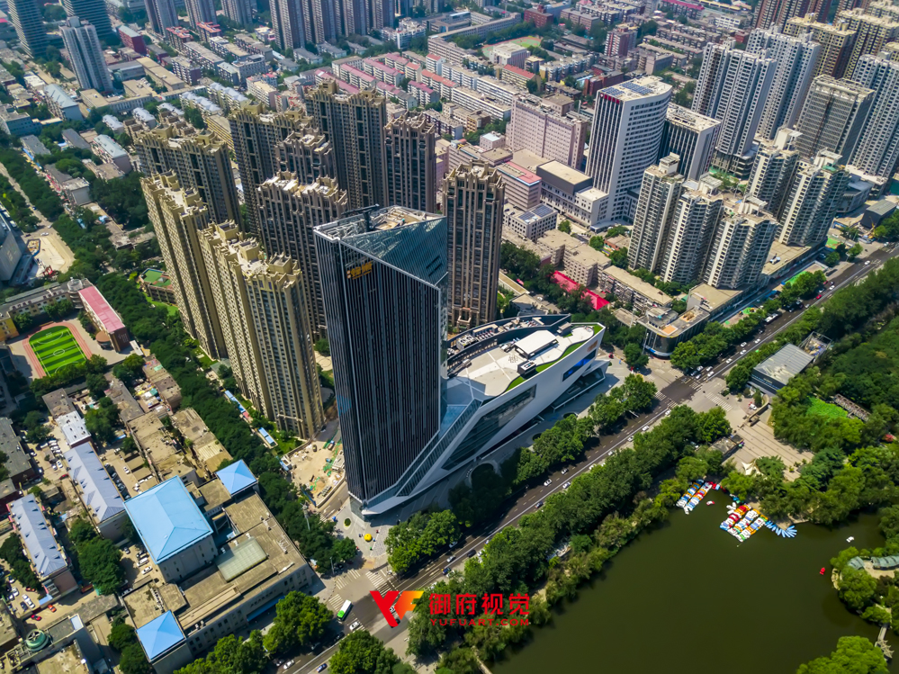 石家庄商业地产广告航拍摄影
