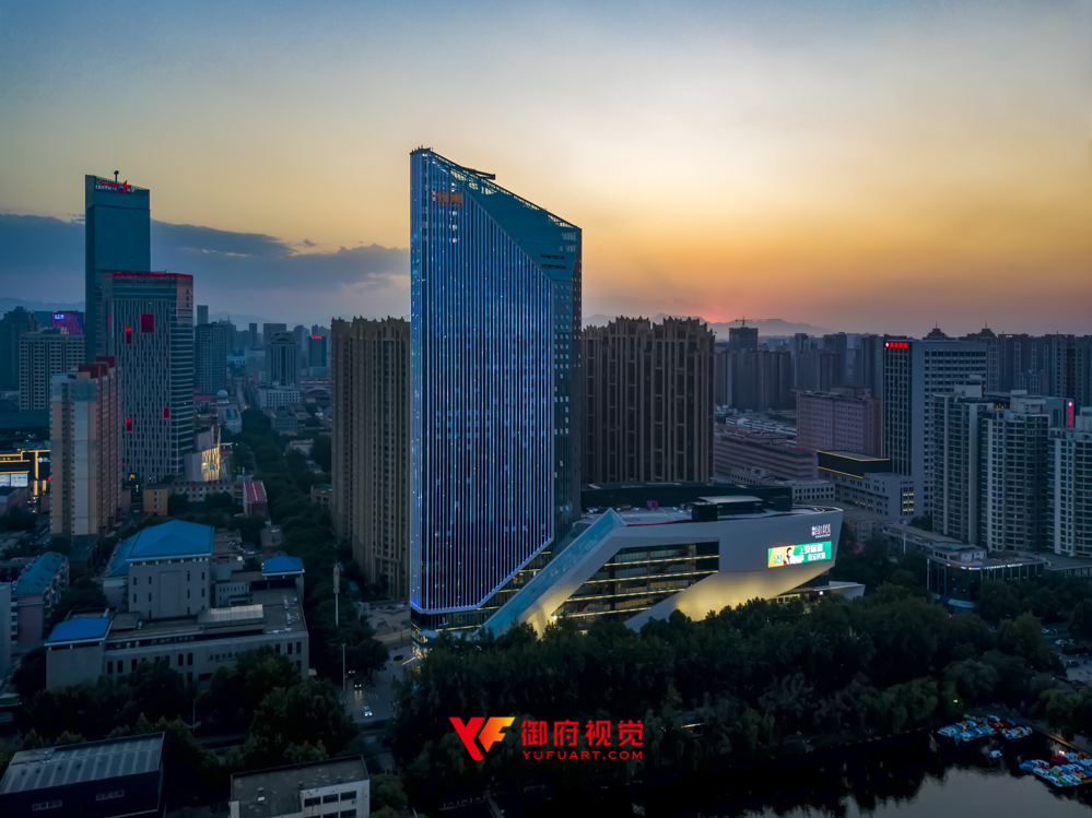 石家庄商业地产广告航拍摄影