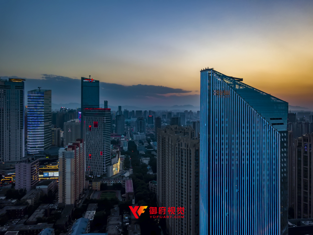 石家庄商业地产广告航拍摄影