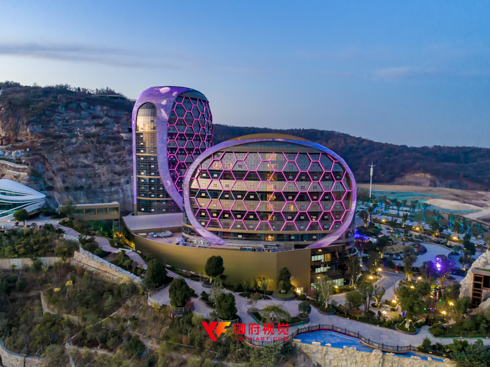 南京地标蜂巢酒店广告航拍摄影
