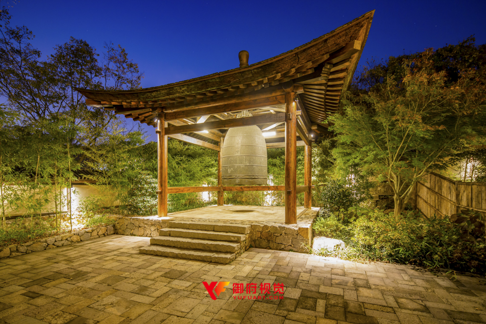 仿古建筑广告拍摄
