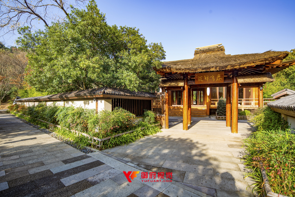仿古建筑广告拍摄