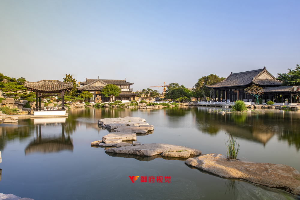 古建筑,中式园林,临沂琅琊园,临沂建筑摄影