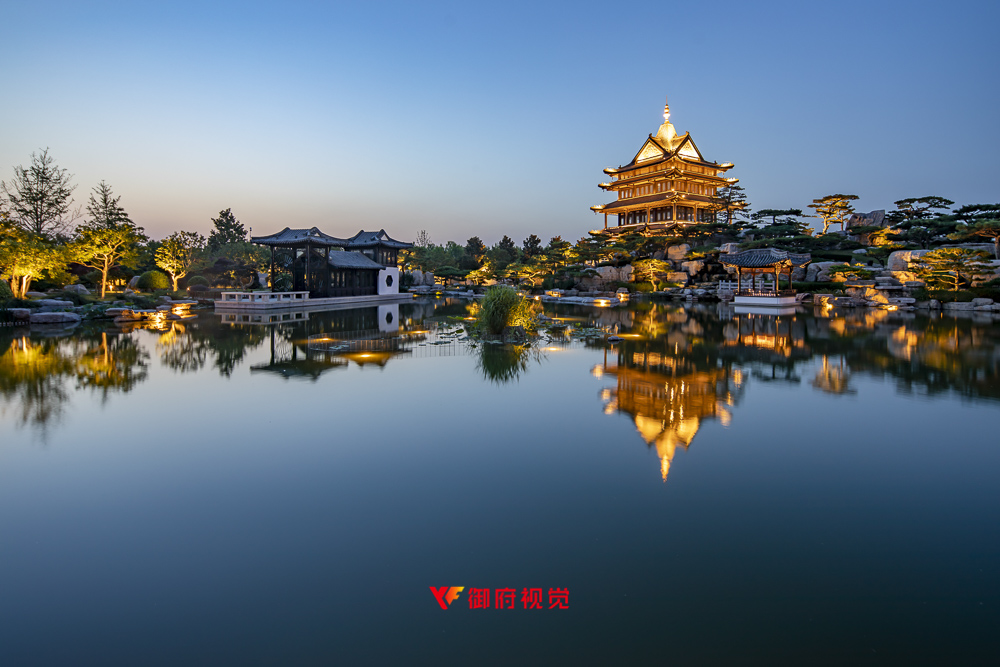 古建筑,中式园林,临沂琅琊园,临沂建筑摄影