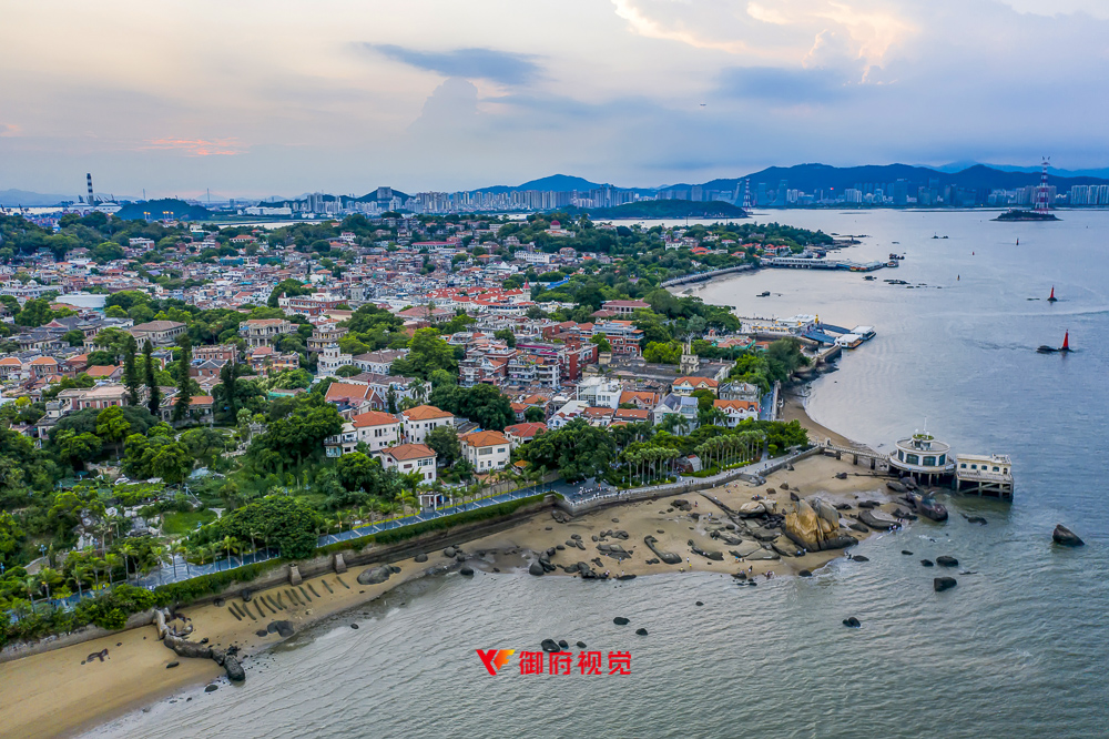 厦门,鼓浪屿,世界文化遗产,航拍摄影