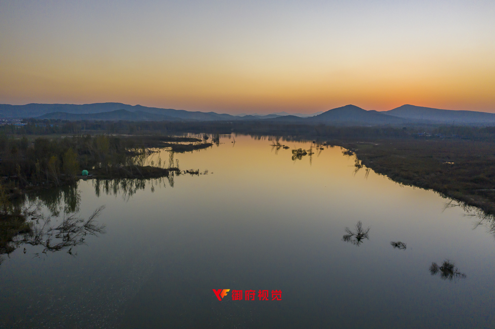 七松山,旅游景区,航拍摄影